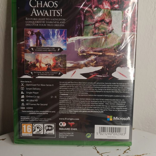 Stranger of Paradise: Final Fantasy Origin Xbox Series X new