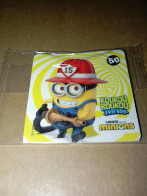 Αυτοκόλλητο Minions koukou roukou No 50 καινούργιο