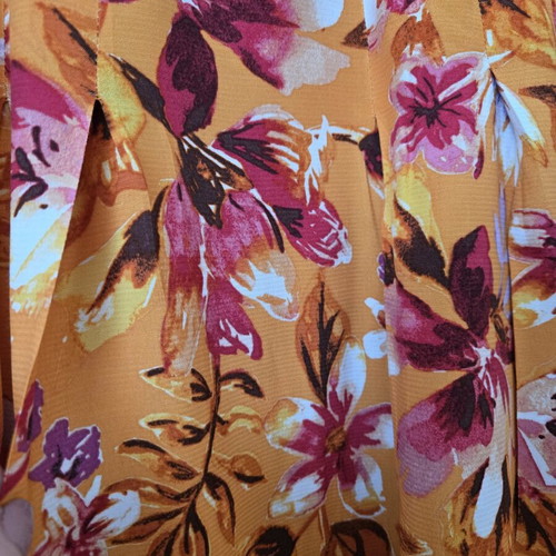 H&M summer skirt like new, multicolor, size 40