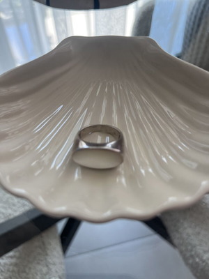 925 Silver Ring with Mother of Pearl like new