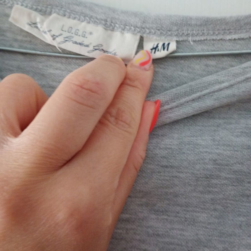 H&M Medium Gray Top like new