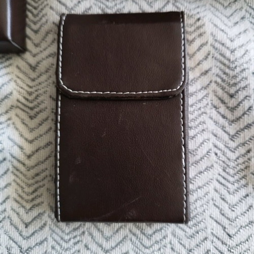 Cigar case and ashtray new with free tobacco pouch