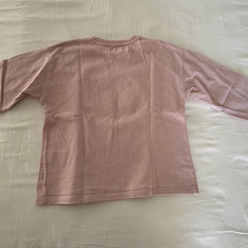 Zara blouses for 6-year-old girl 116 cm like new, white and pink