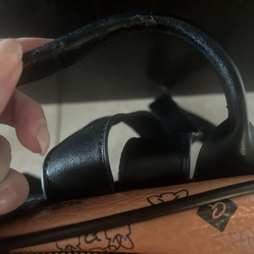 Axel backpack, brown with small imperfections