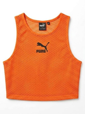 Puma Training Sleeveless Mesh Shirts pack of 6, new, XL, orange