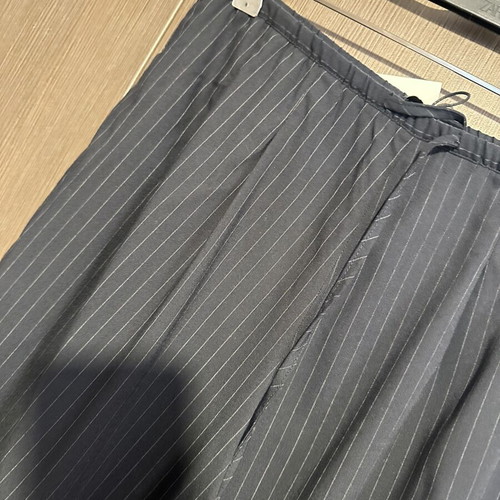 Balloon pants blue striped Zara new, size M