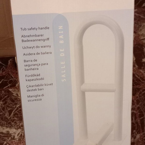 Herdegen Obafix white bath handle for disabled new