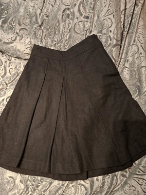 Wool skirt Zara like new, size M 38 10, black