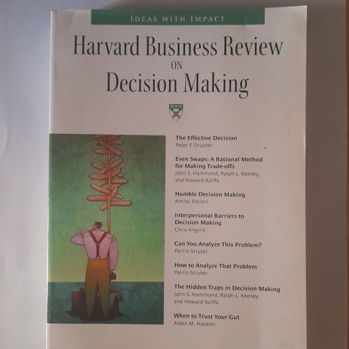 Harvard Business Review on Decision Making like new, English
