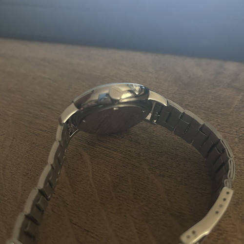 3Guys wristwatch new, men's white and silver