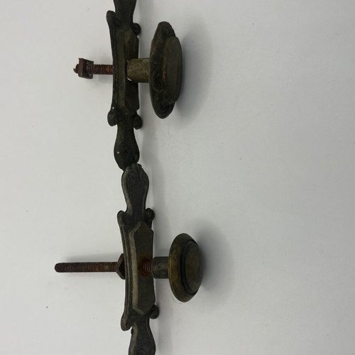Bronze handles used, set of 2, 7.5 cm