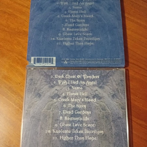 Nightwish Once Limited Edition CD like new with plastic sleeve case