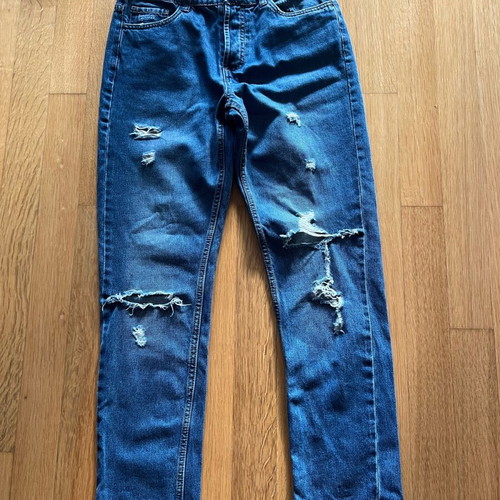 Kiabi jeans like new, blue, in excellent condition