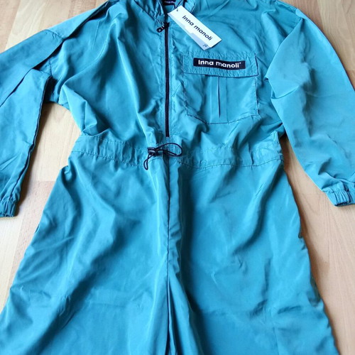 Inna Manoli women's tracksuit set new, petrol color