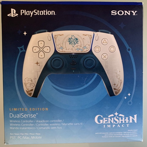 Genshin Impact Limited Edition Sony DualSense PS5 Controller sealed new