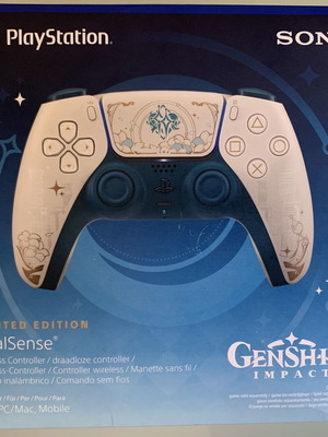 Genshin Impact Limited Edition Sony DualSense PS5 Controller sealed new