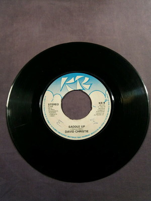David Christie Saddle up 7" μεταχειρισμένο, σε πολύ καλή κατάσταση χ5