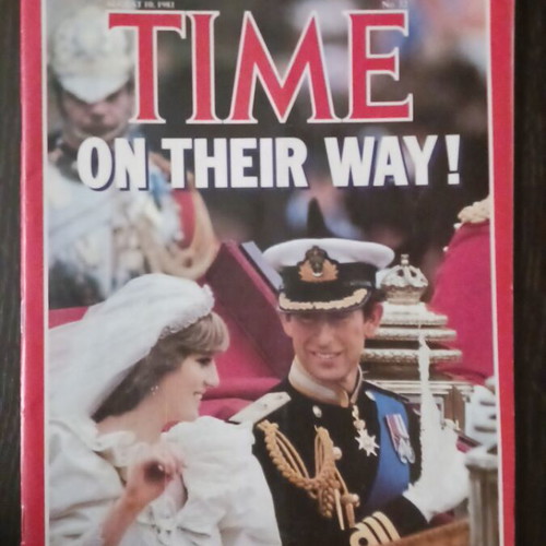 Time magazine Princess Diana On Their Way August 1981