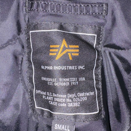 Alpha Industries Bomber Jacket size S new, black