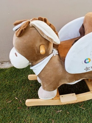 Bebe Stars rocking donkey toy for children 1-4 years