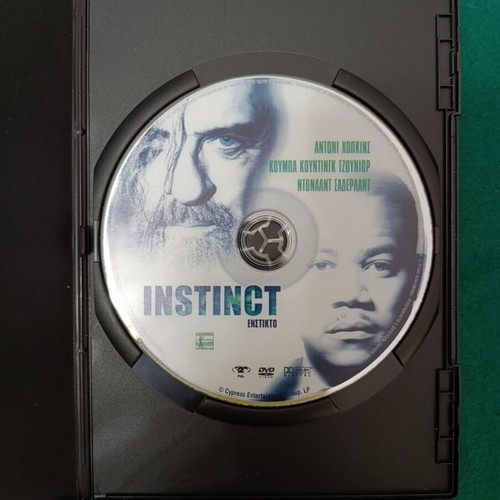 Instinct DVD like new, thriller drama with subtitles