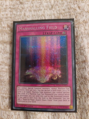 Yu-Gi-Oh Marshalling Field secret rare μεταχειρισμένο