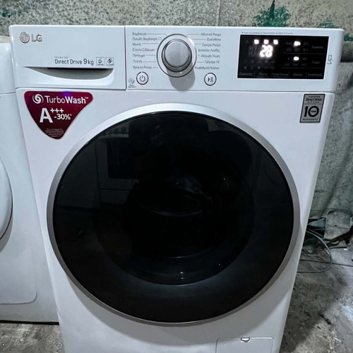 LG washing machine 9 kg A+++ like new