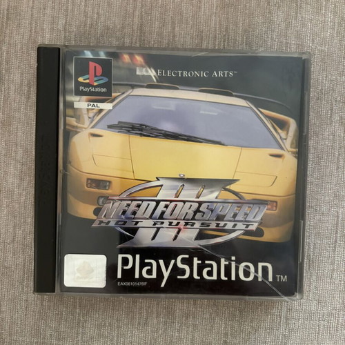 Need for Speed III Box and Inlays PlayStation 1 English used