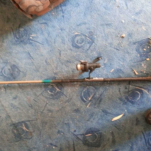 Fishing rod retro used for sport fishing