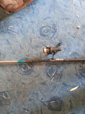 Fishing rod retro used for sport fishing