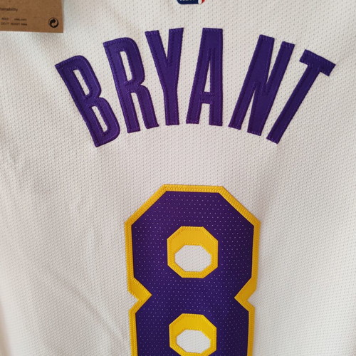 Nike Dry Fit ADV NBA Authentic Los Angeles Lakers Association Edition Jersey