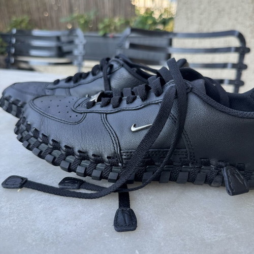 Nike x Jacquemus J Force 1 Low SP Black size 38 like new