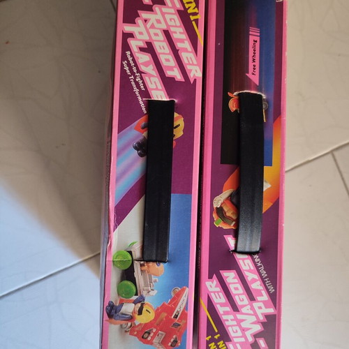 Neon Kid Fighter Wagon Playset vintage, 2 pieces from the 80s used