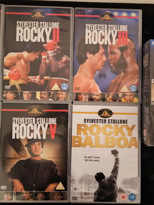 Rocky The Undisputed Collection 6 Movies DVD box set