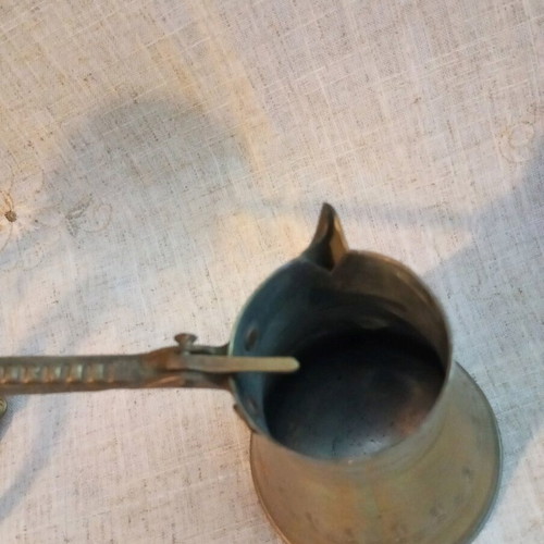 Bronze coffee set used