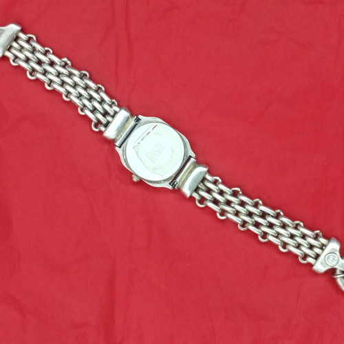 Loisir 925 silver watch used, 14k gold plated, 18cm