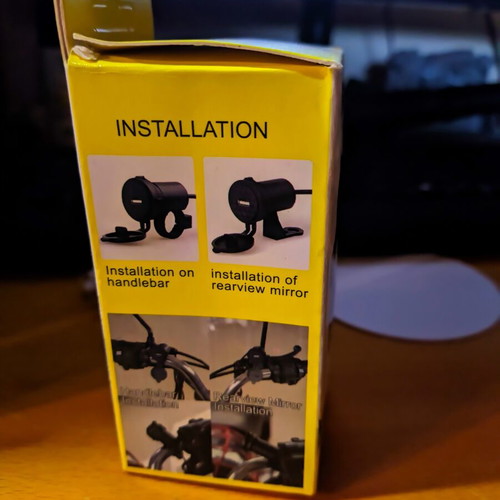 Andowl Q-L437 USB Motorcycle Charger new, waterproof