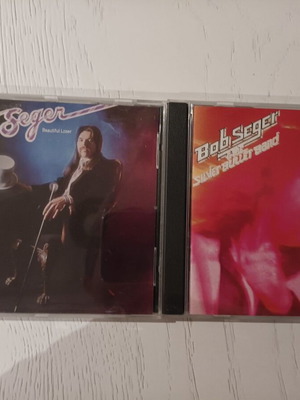 Bob Seger - 2 CD Albums - "Beautiful Loser" (1975) & "Live Bullet" (1976) - Σαν καινούρια