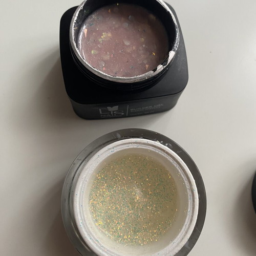 Nail Art Equipment used with stickers, caviar, gels, brushes
