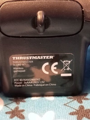 Bluetooth Thrustmaster controller used for PC