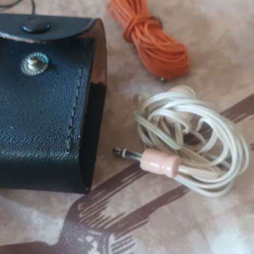Brand Bier Vintage Radio and Headset Made in Japan like new