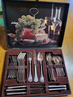 Wilkens cutlery set used, in case