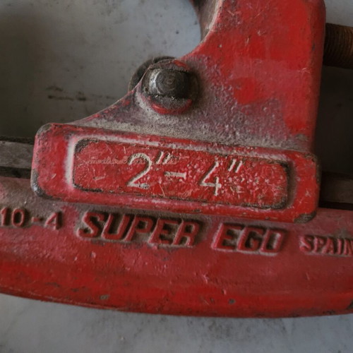 Super Ego pipe cutter heavy-duty used, 2 to 4 inches