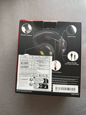SoulBytes gaming headset like new
