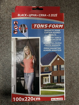 Insect Screen for Window and Balcony Door 1m x 2.20m New