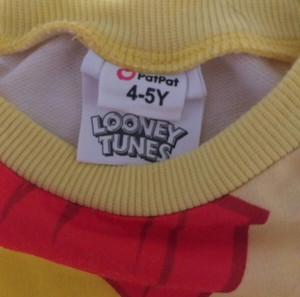 Μπλούζα Τουίτι Looney Tunes 4 έως 5 ετών