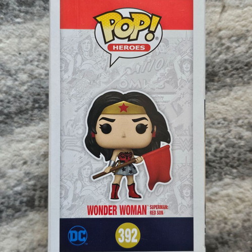 Wonder Woman Superman Red Son Funko Pop new