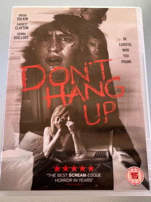 Don't Hang Up DVD μεταχειρισμένο, θρίλερ τρόμου χωρίς ελληνικούς υπότιτλους