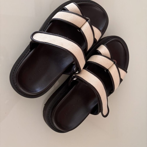 Flatform sandals Reserved size 38 new, black and brown
