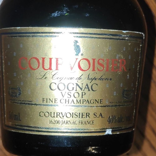 Courvoisier VSOP Fine Champagne Cognac miniature 50ml 40% vol new